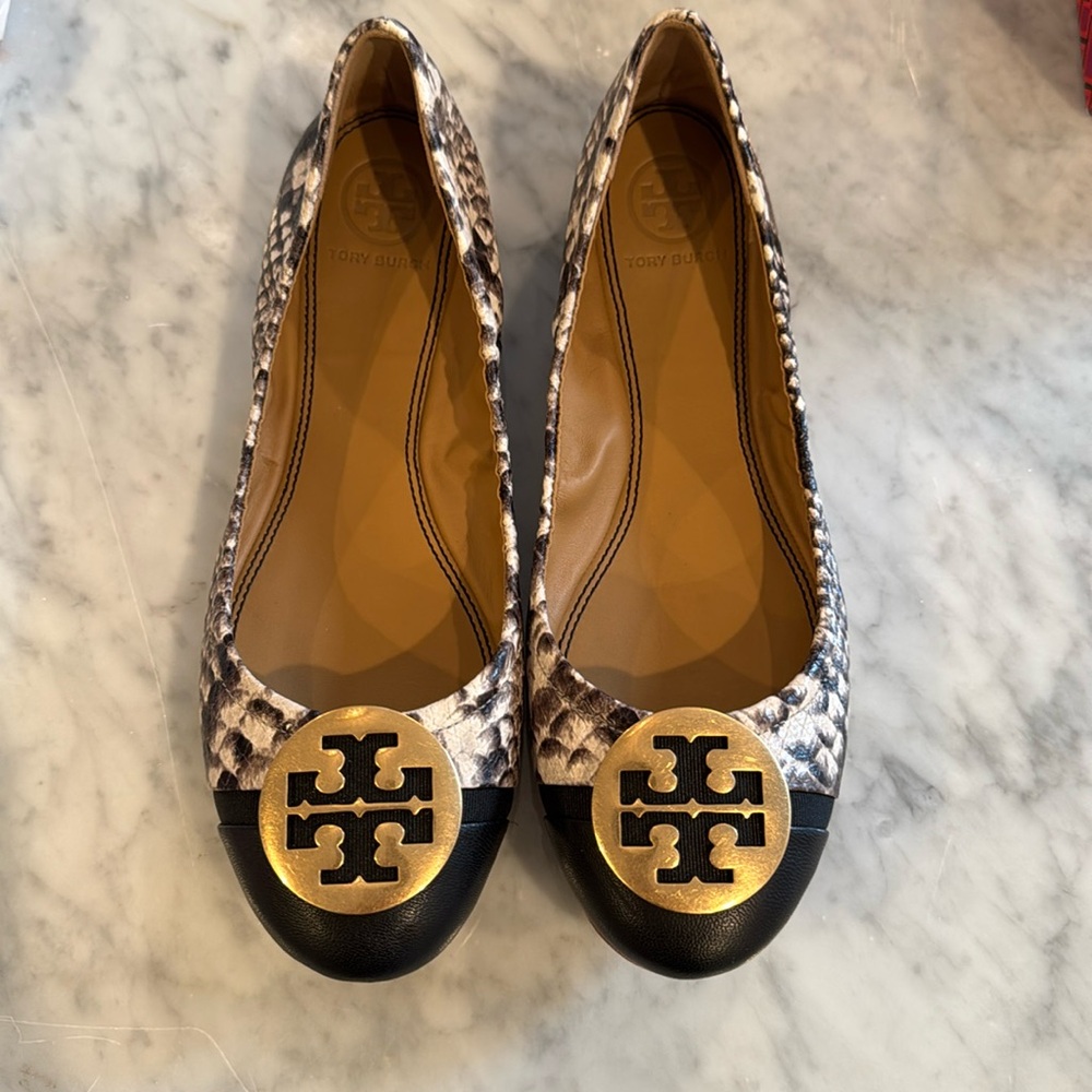 Tory Burch Minnie Cap Toe Ballet Flat